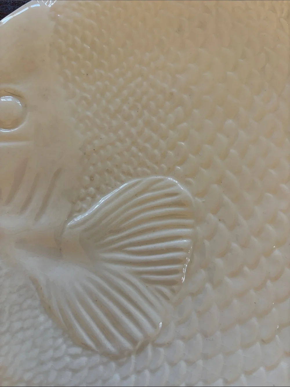 Baum Bros White Fish Plate